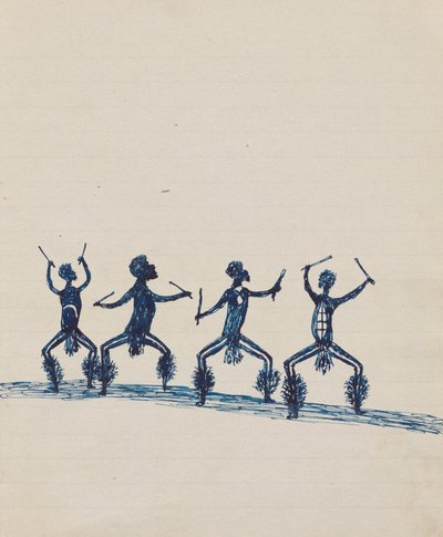 Corroboree by Tommy McRae